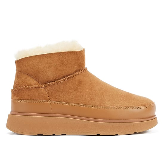 FitFlop Ultra Mini Damen Stiefel Tan - Image 4