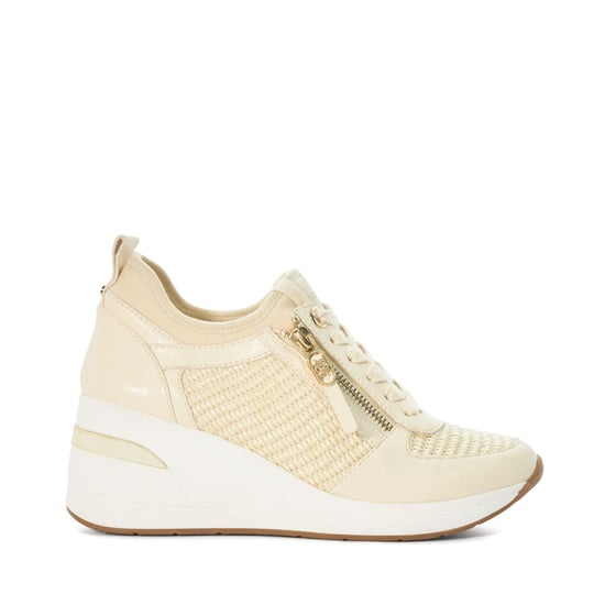 Dune Ladies Eilin - Wedge Lace-Up Trainers - Image 1