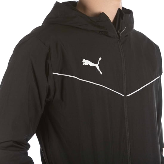 Puma Teamrise Allwetterjacke Schwarz - Image 5