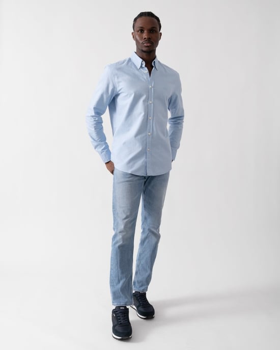 BOSS Orange Rickert Herren Langarmhemd - Image 3