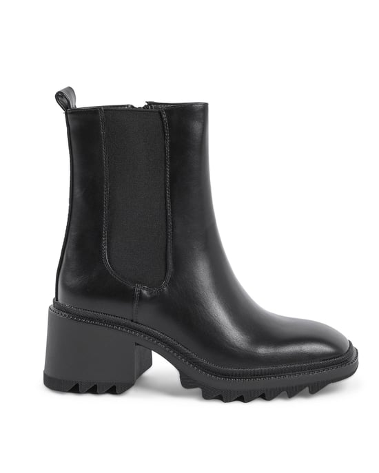 V Italia Damen Stiefeletten Schwarz 181-87 Nero - Image 1