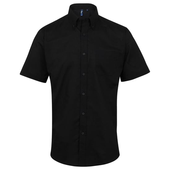 Premier - "Signature" Hemd für Herren kurzärmlig (Schwarz) - Image 1