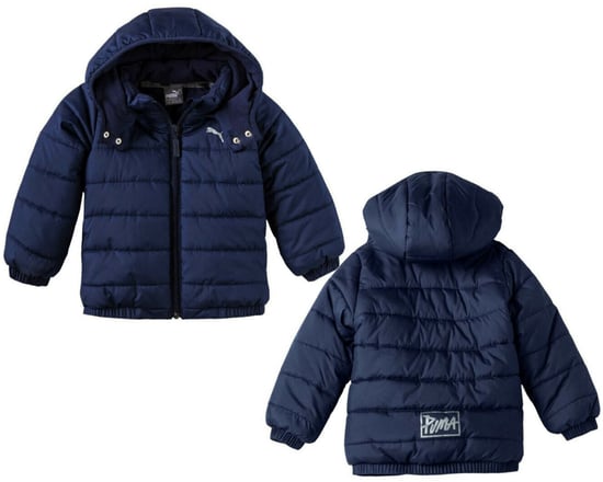 Puma Mini Cat Kinder-Steppjacke in Marineblau - Image 1