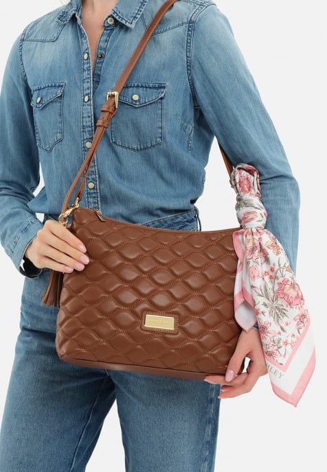 Laura Ashley Umhängetasche, Hellbraun - Image 5