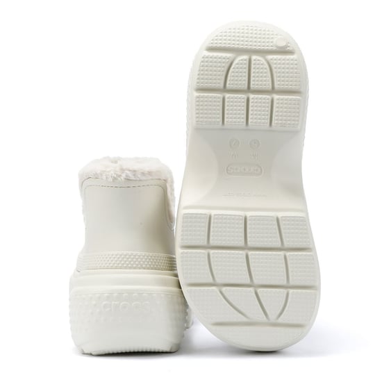 Crocs Stomp gefüttert Shorty Frauen Off White Stiefel - Image 4