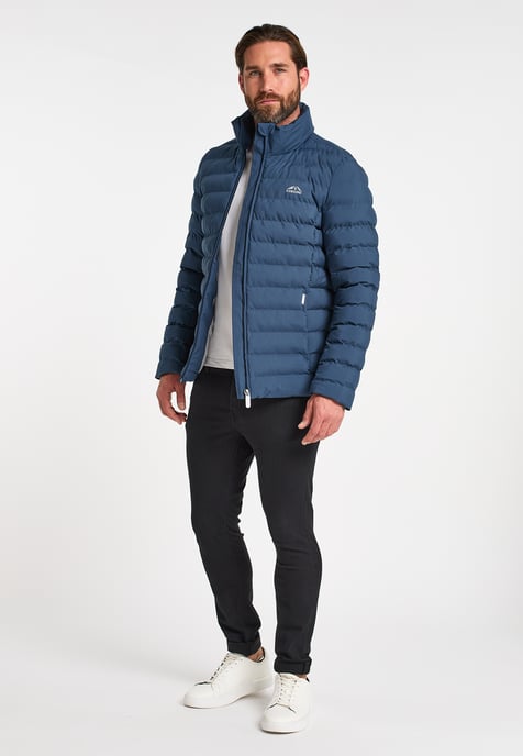 ICEBOUND Wattierte Winterjacke Herren Marine - Image 4