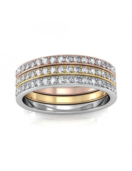 Dreifaltigkeitsring - Silber und Multi - Image 3
