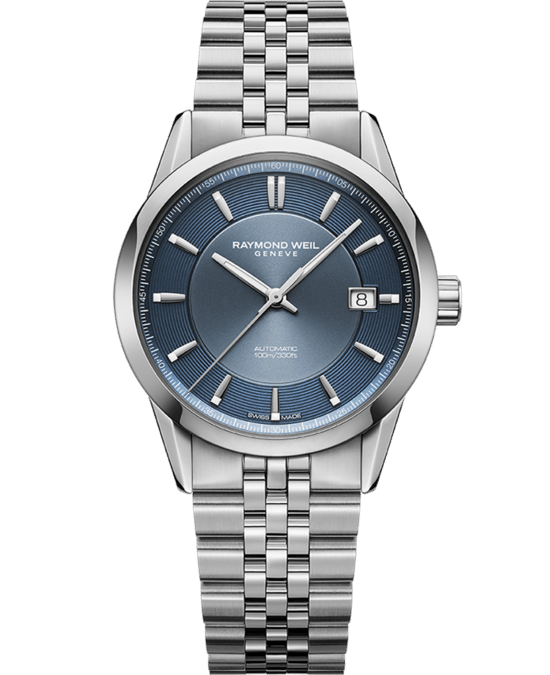 Raymond Weil Freelancer Herren Silberne Uhr 2771-ST-50051 - Image 1