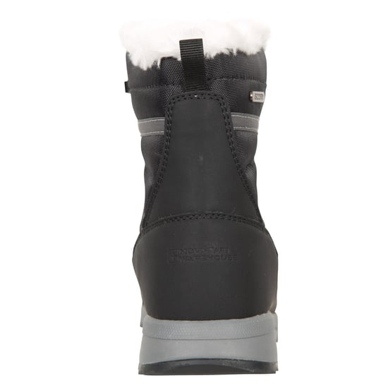 Mountain Warehouse Womens/Ladies Leisure II Schneestiefel (Jet Black/White) - Image 2