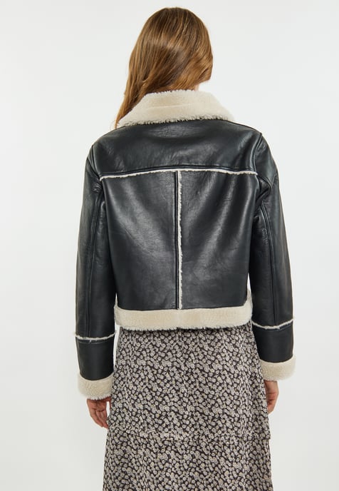 Dreimaster Jacke Damen schwarz - Image 4