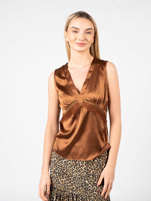 Pinko Top Sabino Damen braun - Image 3