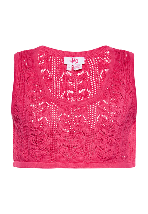 Mymo Crop-Top Damen Rosa - Image 1