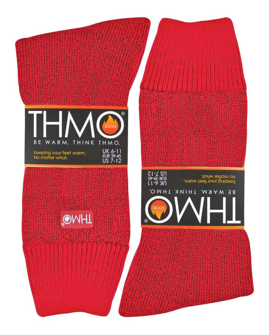 THMO - 1 Paar Herren dicke Fleece gefütterte warme Thermo-Socken für den Winter - Image 2