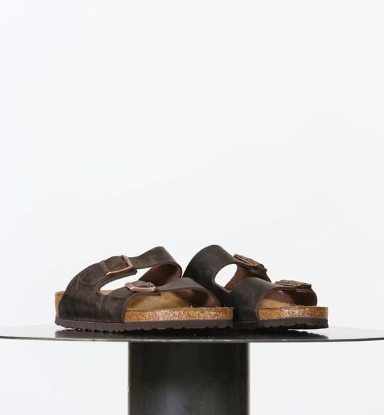 CHAUSSONS BIRKENSTOCK ARIZONA MARRON - Image 2