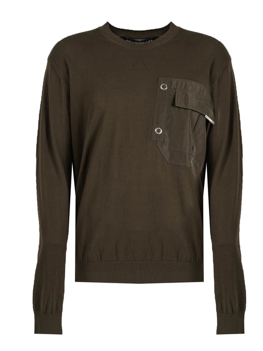 Les Hommes Pullover Herren grün - Image 1