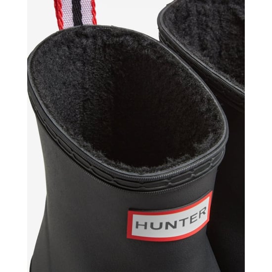 Hunter Play Shearling Insulated Short Damen Gummistiefel in Schwarz - Image 2