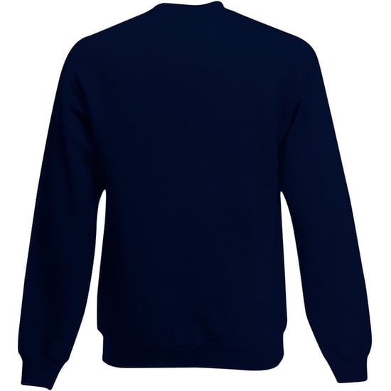 Fruit Of The Loom Herren Set-In Belcoro® Yarn Sweatshirt (Deep Navy) - Image 2