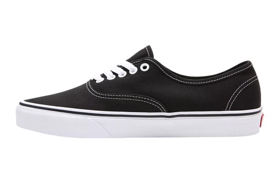 Herren Damen Vans Authentic Canvas Sneaker - (Schwarz / Weiß) - Image 3