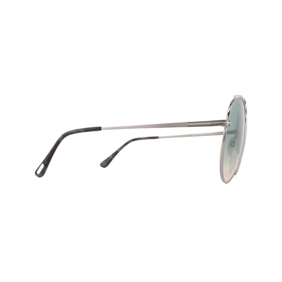 Tom Ford Sonnenbrille Simone 0571 14W Silber Grün Gelb Gradient - Image 4