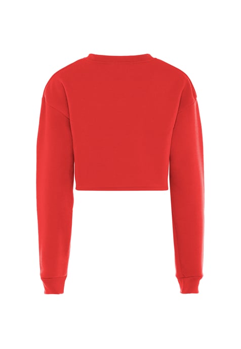 Mymo Sweatshirt Damen Sommerrot - Image 2