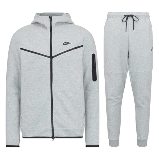 Nike Sportswear Tech Fleece-Trainingsanzug mit Reißverschluss Grau - Image 1