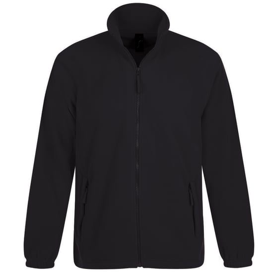 SOLS Mens North Full Zip Outdoor Fleece Jacke (Holzkohle) - Image 1