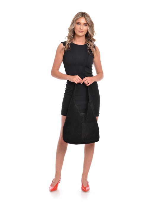 Renata Corsi SS22 RC 8128 Noir Cuir de vachette Sac - Image 5
