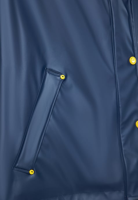 Schmuddelwedda Curvy Regenmantel Damen Marine - Image 5