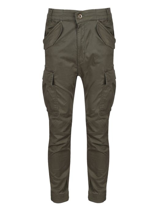 Herren Alpha Industries Airman Cargo-Hose in Grün - Image 3