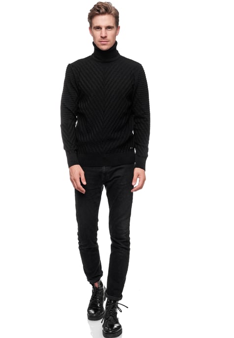 Rusty Neal Pullover Coltrui Schwarz - Image 3