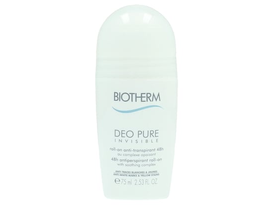 Biotherm Deo Pure Unsichtbar 48H Roll-On 75ml - Image 1