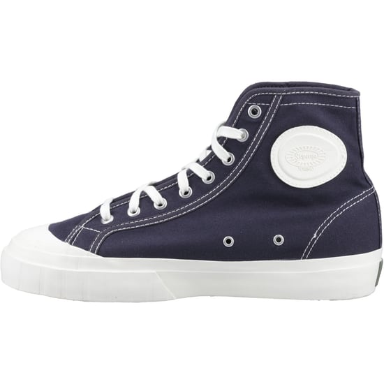 Superga 3192 Campionato Basket 100% Baumwolle Herren Blau Grau Dunkel Stiefel - Image 4