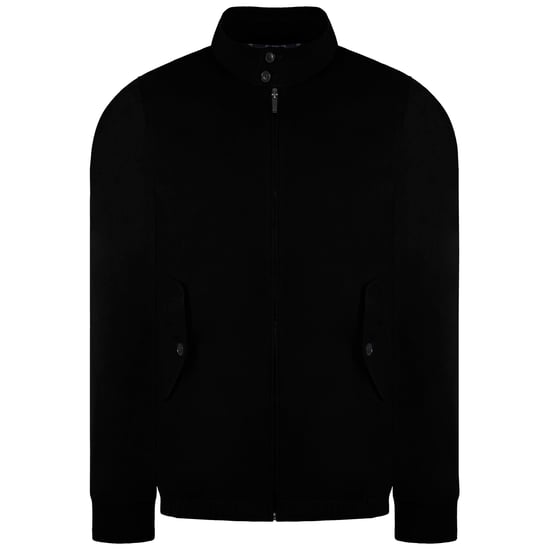 Ben Sherman Signature Herren Schwarze Harrington-Jacke - Image 1