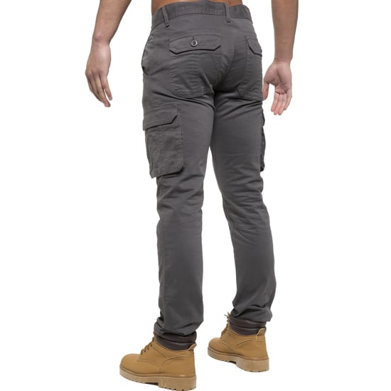 Enzo | Herren Cargo-Hose - Grau - Image 5