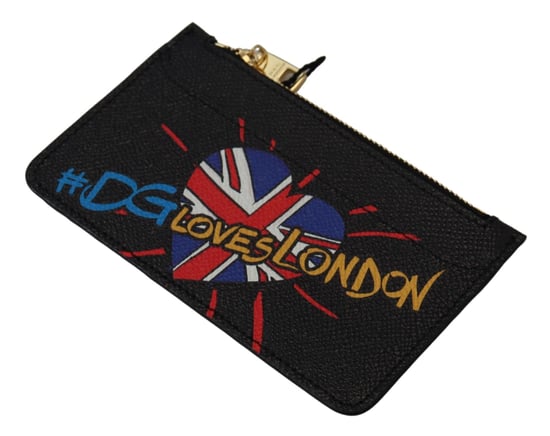 Dolce & Gabbana Elegante Leder-Münzbörse mit Reißverschluss für Damen - Image 3