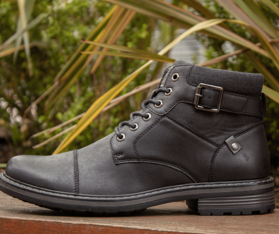 Deakins Men's Leather Lace-Up Boots