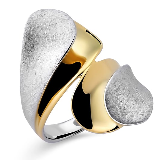 Orphelia Damen-Ring Sterling-Silber 925 – Silber/Gold ZR-7508 - Image 1