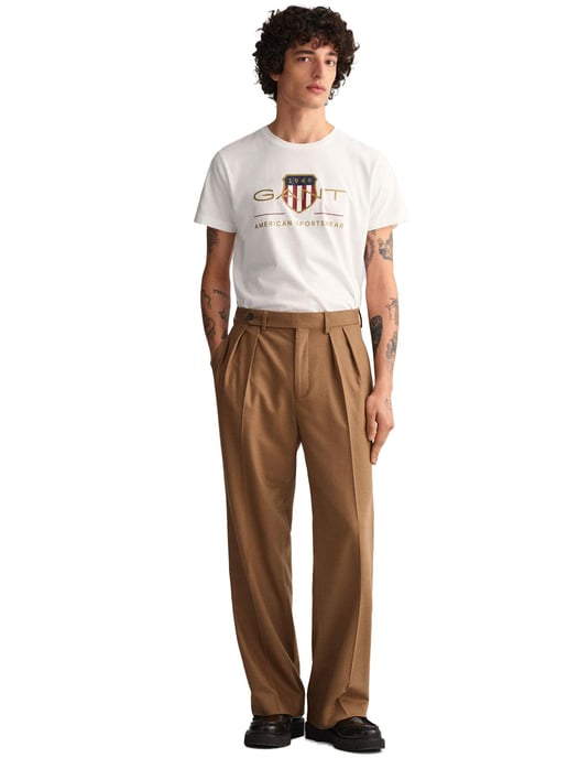 Gant | Herren T-Shirt mit Rundhalsausschnitt Archive Shield - Image 5