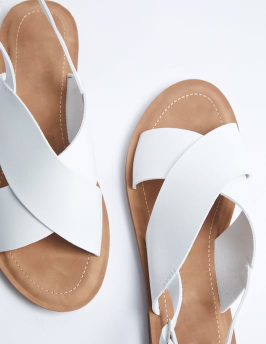 Crossover Strap Sandals