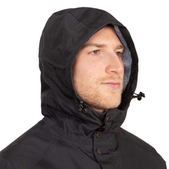 Trespass - "Raharra" Jacke, wasserfest für Herren (Dunkelgrau) - Image 5