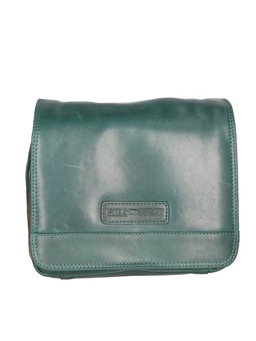Hill Burry Crossbody bag men PETROL GREEN