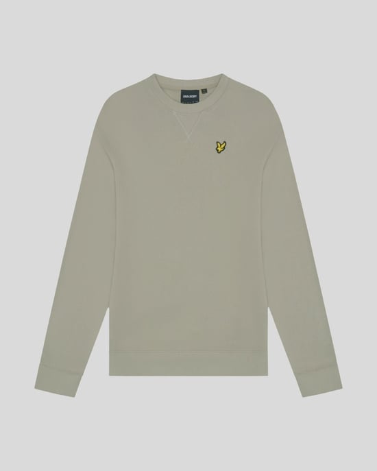 Lyle & Scott Branded Sage Uniform Green Pullover-Sweatshirt - Image 5