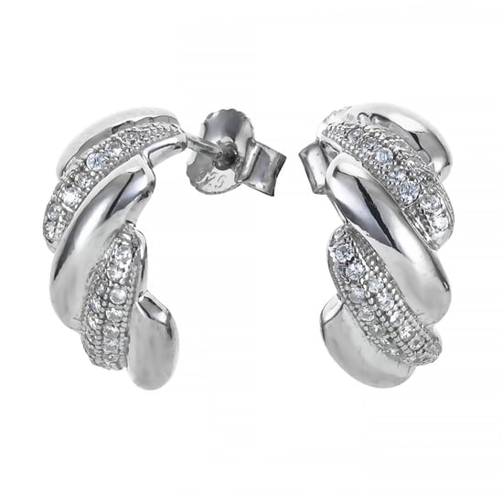 Orphelia 'Sabrina' Damen Ohrstecker aus 925 Sterling Silber - Silber ZO-7348 - Image 1