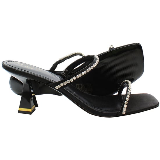 Ted Baker Rinita Diamante Damen Schwarze Absatzsandalen - Image 4