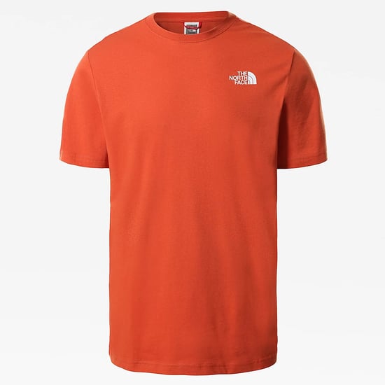 The North Face Men's Short Sleeve Redbox T-Shirt, Burnt Ochre