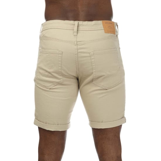 Mens Rick Original Shorts Jack and Jones Pour Homme en Écru - Image 2