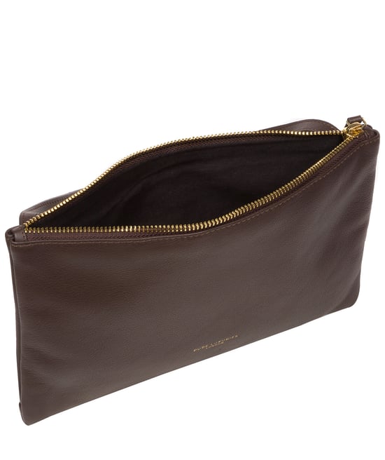 'Anya' Hot Fudge Nappa Leather Cross Body Bag
