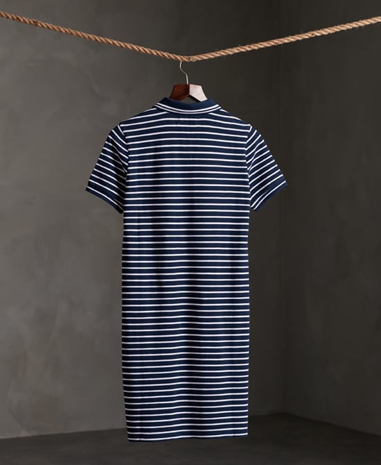 Superdry Organic Cotton Polo Dress