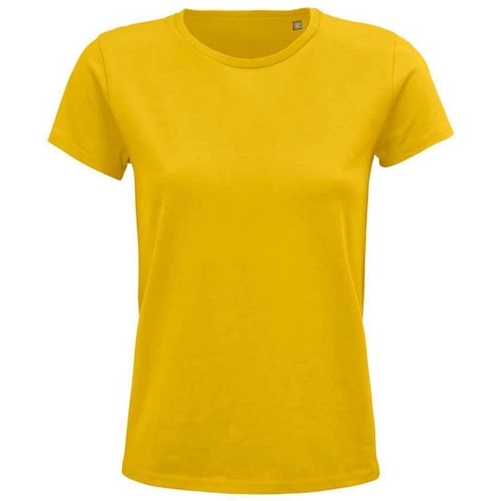 SOLS Womens/Ladies Crusader Organic T-Shirt (Gold)