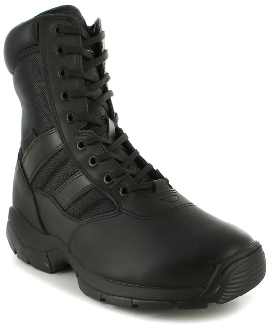 Herren Schwarze En347 Atmungsaktive Polizeistiefel - Image 1